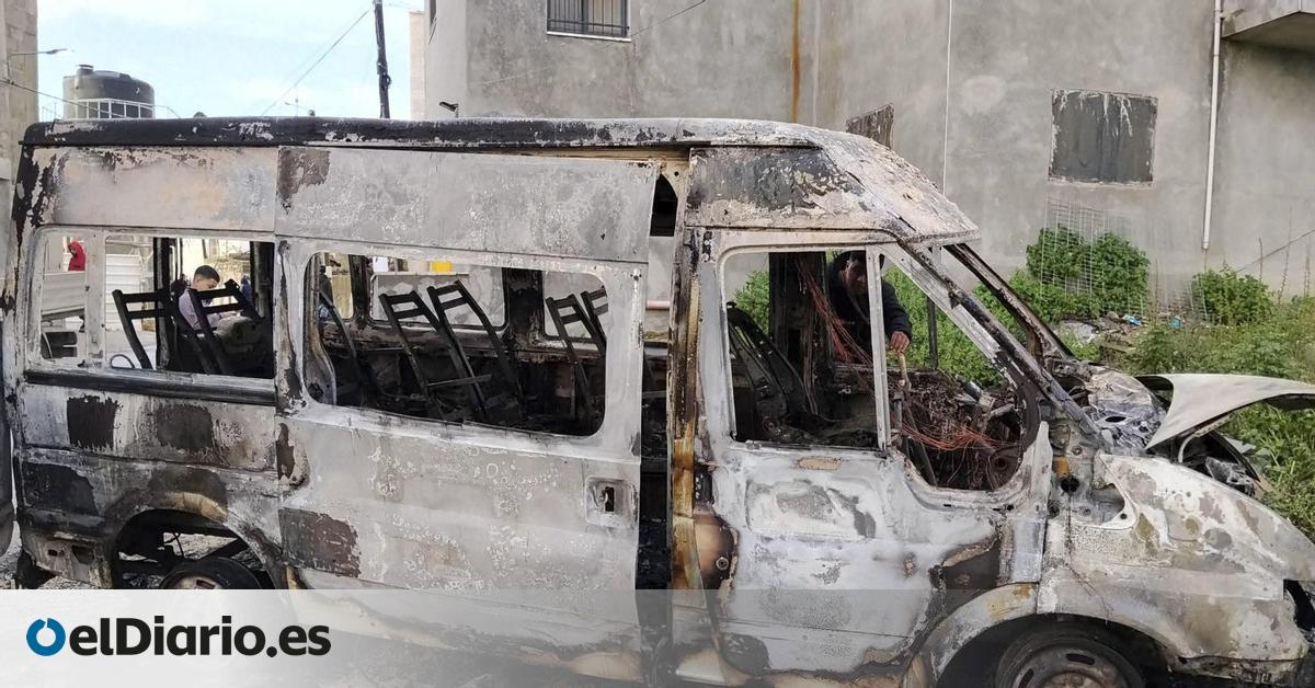 Au moins 12 Palestins blessés et des véhicules incendiés lors d'une nuit d'attaques perpétrées par des colons israéliens en Cisjordanie.